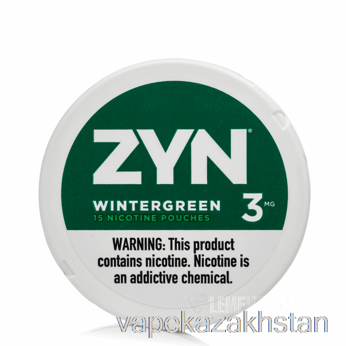 Vape Smoke ZYN Nicotine Pouches - WINTERGREEN 3mg